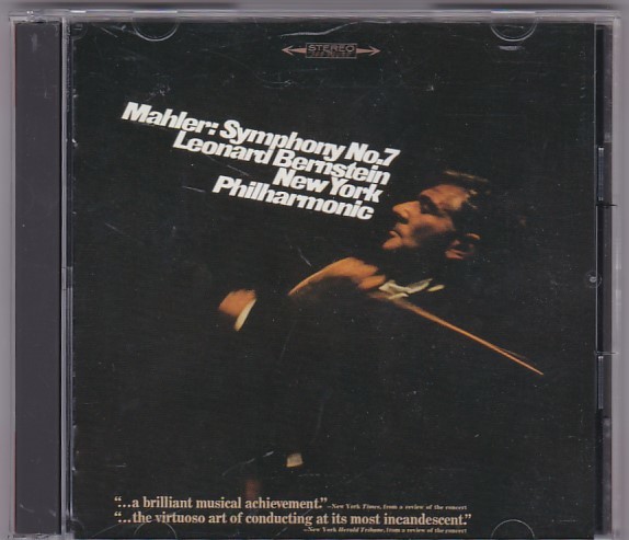 ★CD SONY マーラー:交響曲第7番「夜の歌」 CD2枚組 *レナード・バーンスタイン(Leonard Bernstein)NYP.Hybrid SACD仕様の画像1