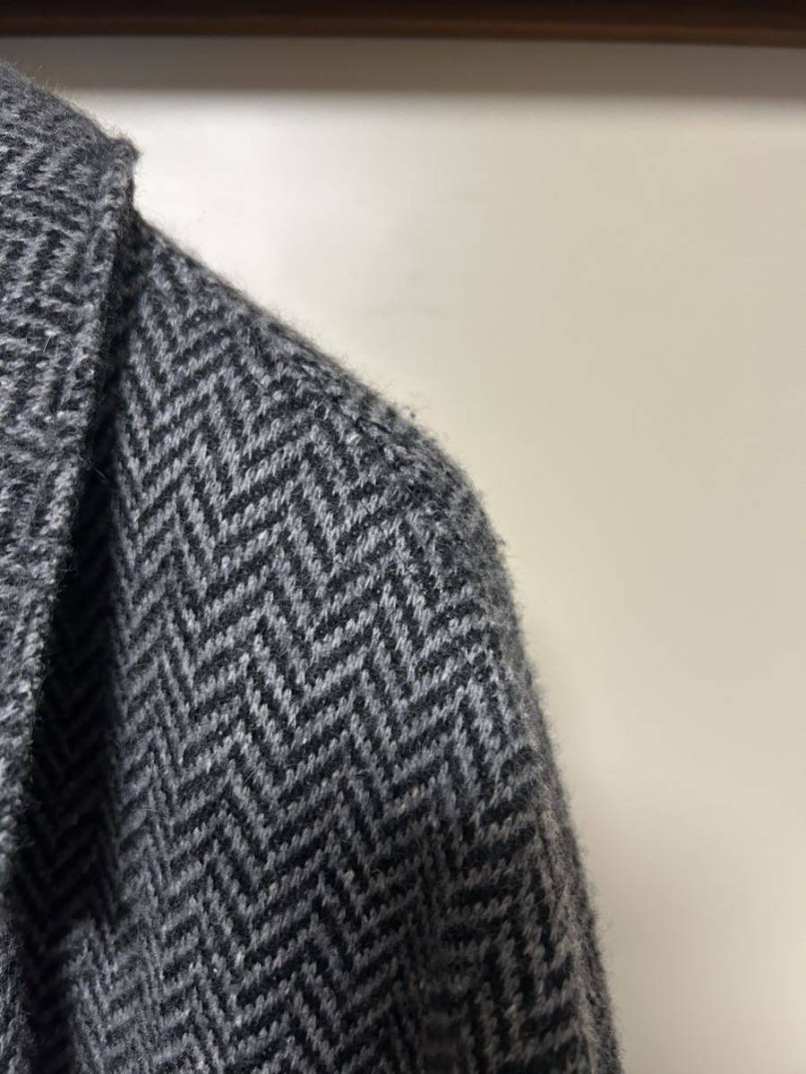 YOKE DOUBLE JQUARD KNIT BAL COLLAR COATコート ロングコート YOKE DOUBLE JQUARD KNIT BAL COLLAR COATコート ロングコート