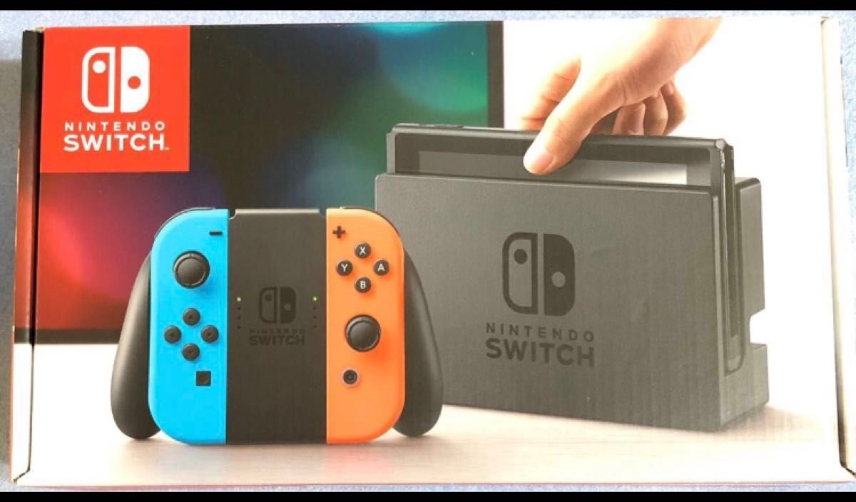 新品 Nintendo Switch ニンテンドースイッチ本体 ネオンブルー ネオンレッド 初期型
