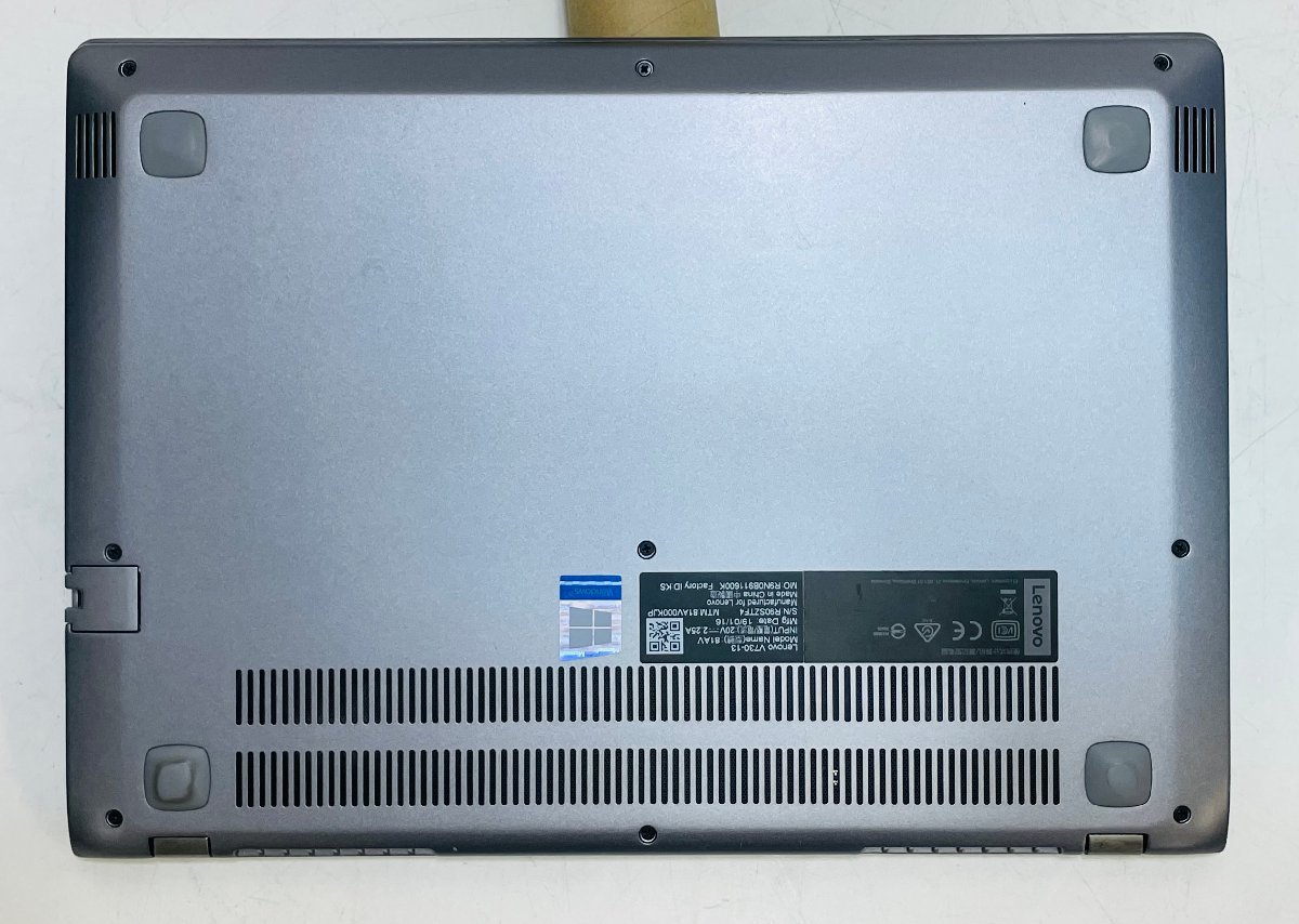KL1702C【i5第7世代搭載 極薄軽量PC 動作確認済み】Lenovo V730-13 81AV SSD:250GB メモリ:8GB N_画像3