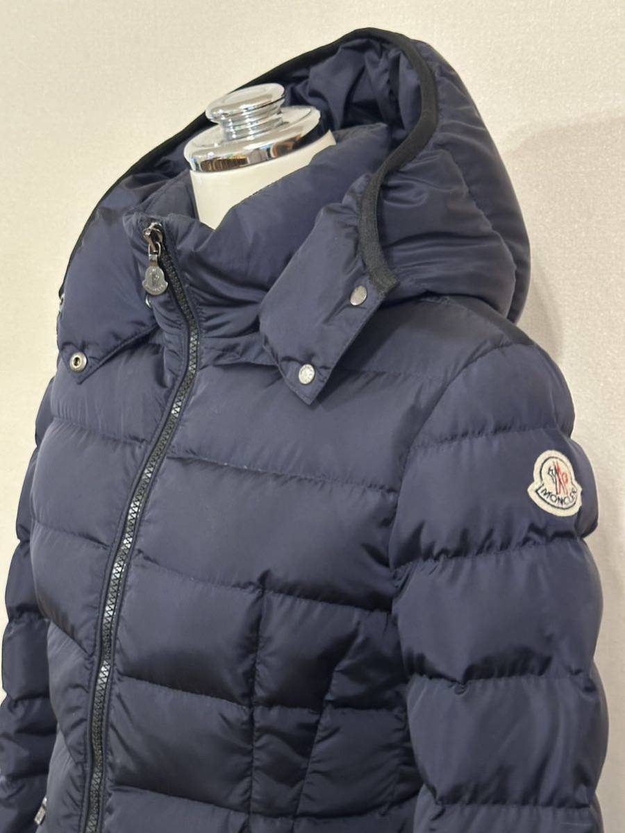 名作 本物 美品 国内正規品 MONCLER モンクレール CHARPAL シャーパル ダウンジャケット ダークネイビー 140cm 10A キッズ  ジュニア 子供