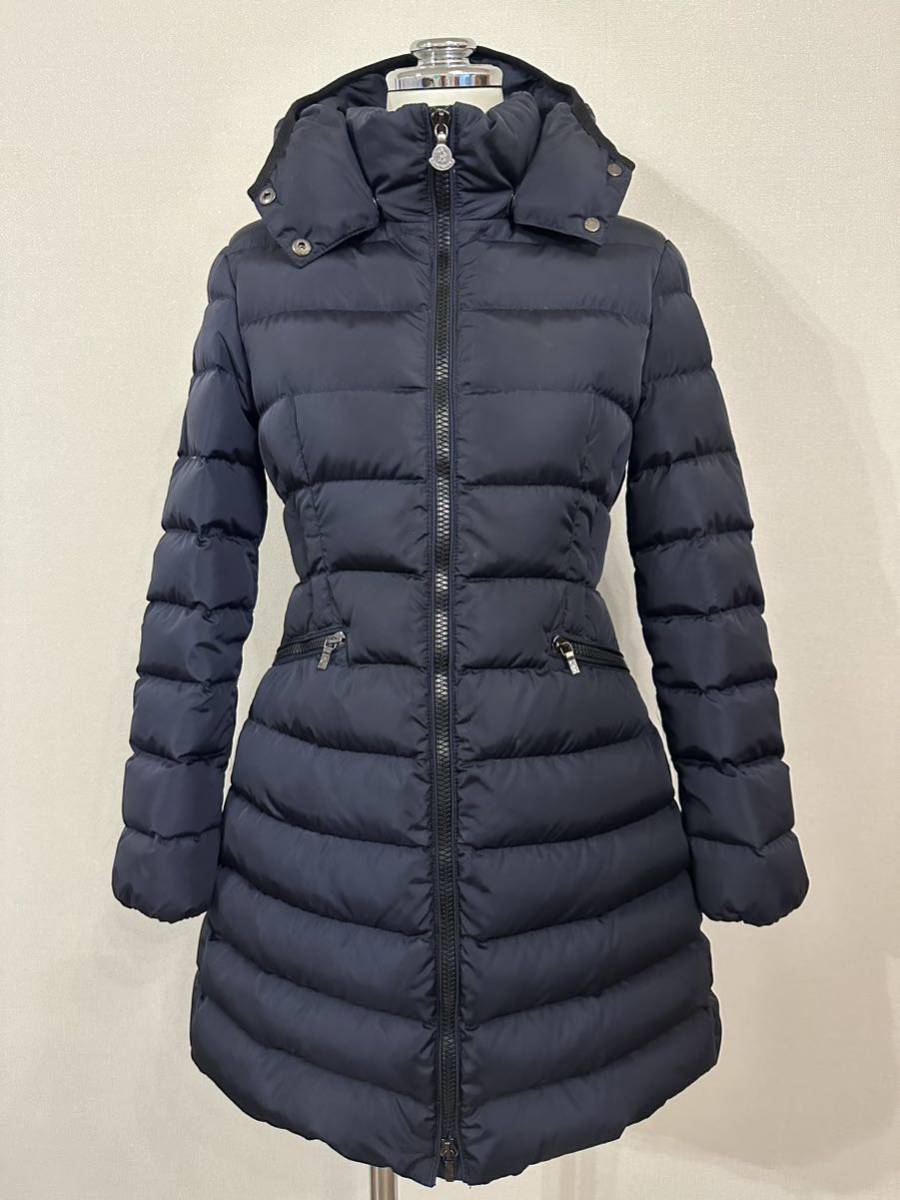 名作 本物 美品 国内正規品 MONCLER モンクレール CHARPAL シャーパル ダウンジャケット ダークネイビー 140cm 10A キッズ  ジュニア 子供