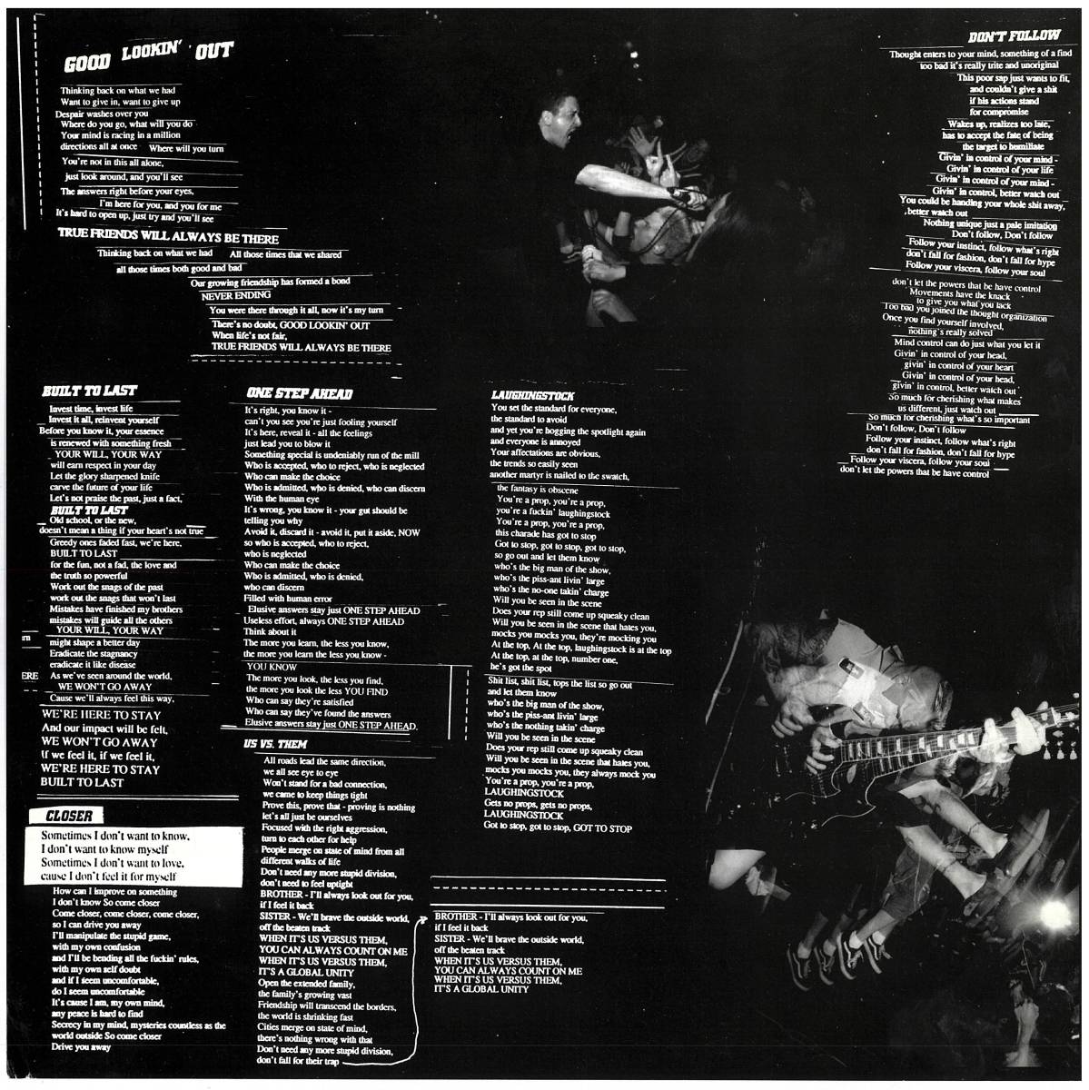 Sick Of It All / Built To Last レコード evr 36 US盤_画像5