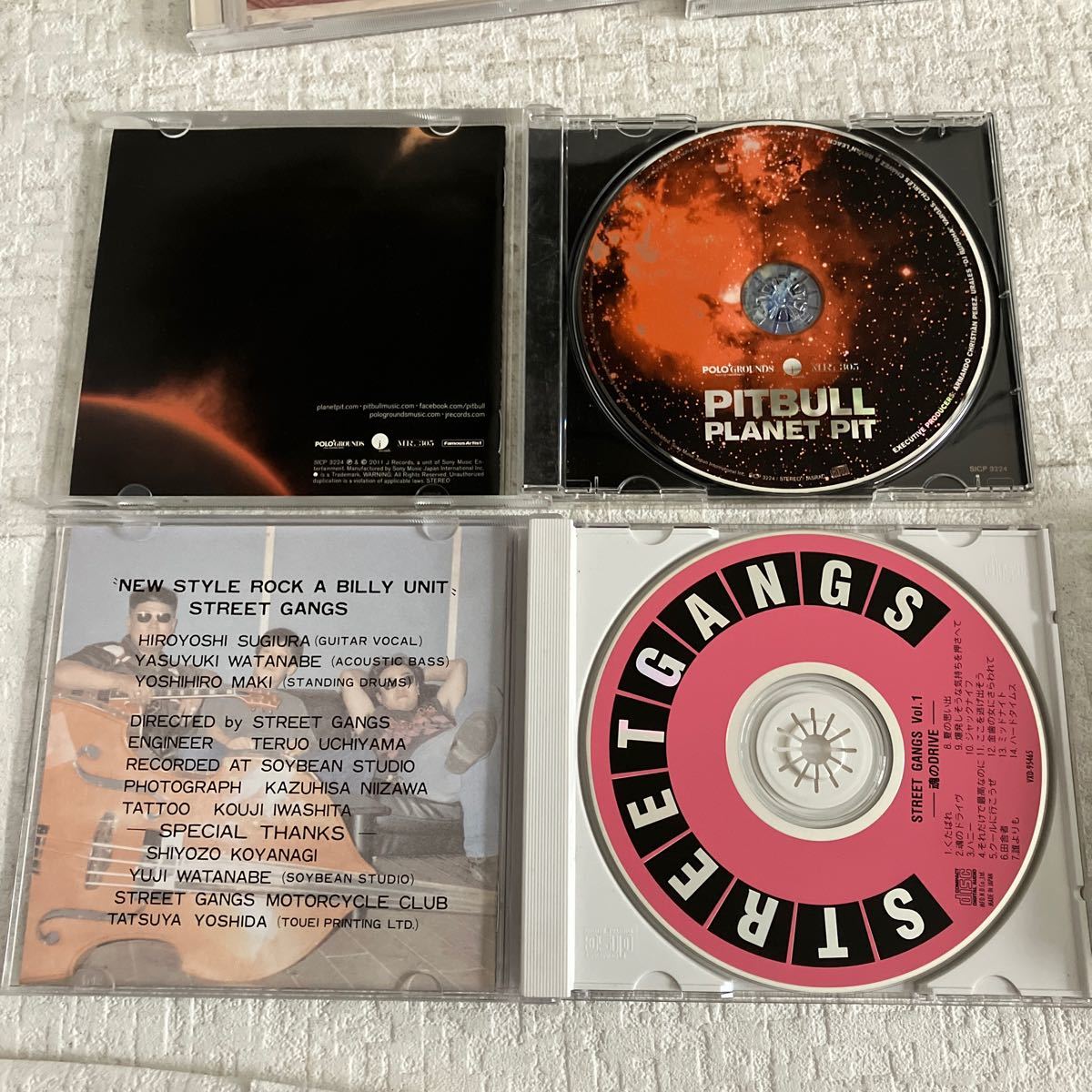 e143-60 CD 中古 アルバム まとめて シーモ PITBULL ストリートギャング Dragon Ash ケツメイシ TAJ JACKSON ケース無し等色々_画像7