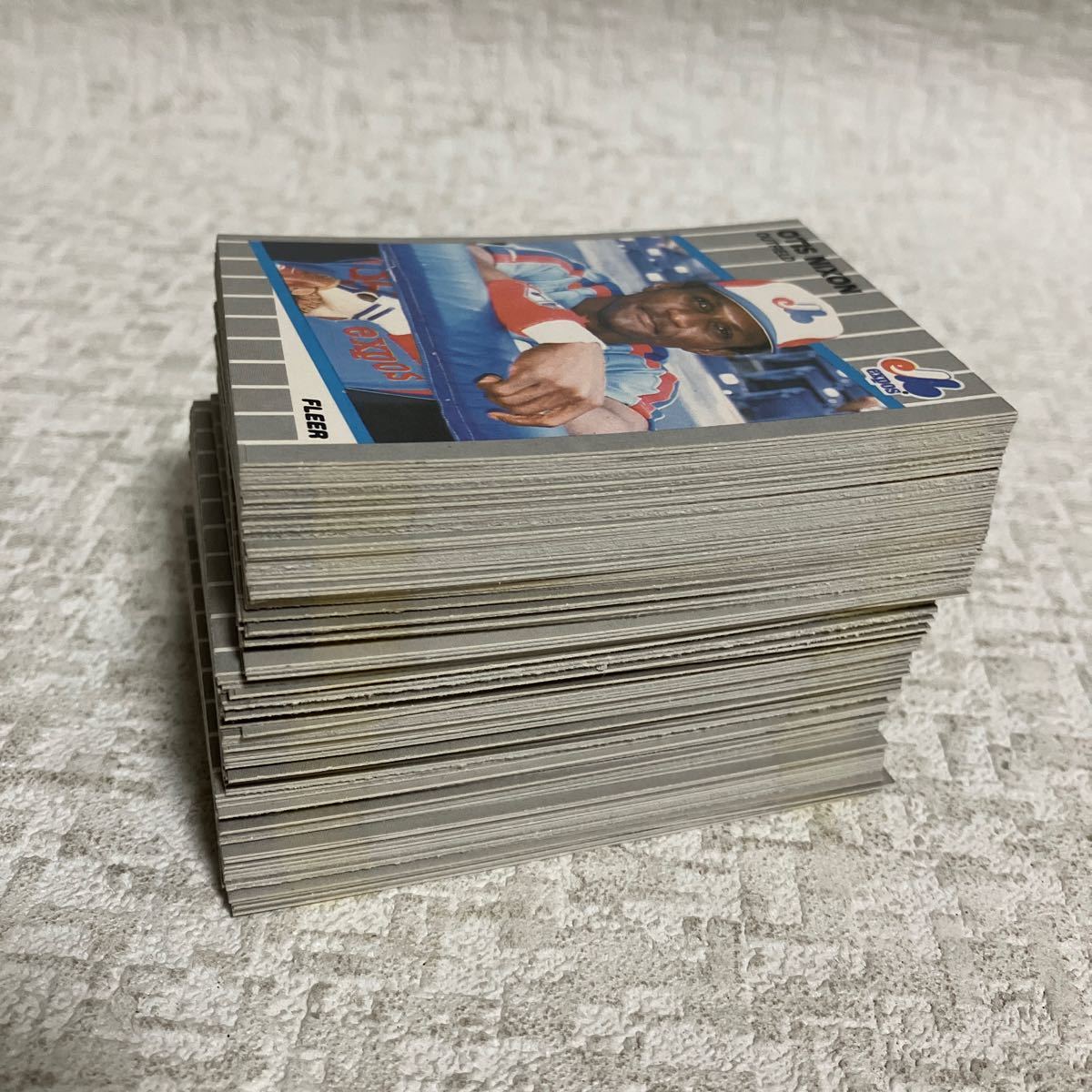 e163/15 FLEER 1989 トレカ ベースボールカード まとめて 大量 野球 選手 MLB 当時物 レア 希少 メジャーリーグ トレーディングカード_画像4