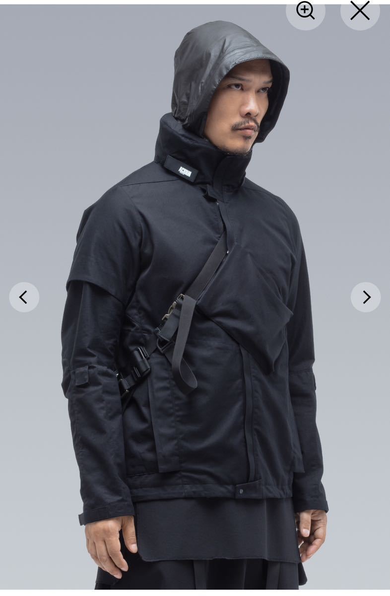 ACRONYM J36-S BLACK SIZE M 中古美品 SS-2019 アクロニウム 希少品 _画像2