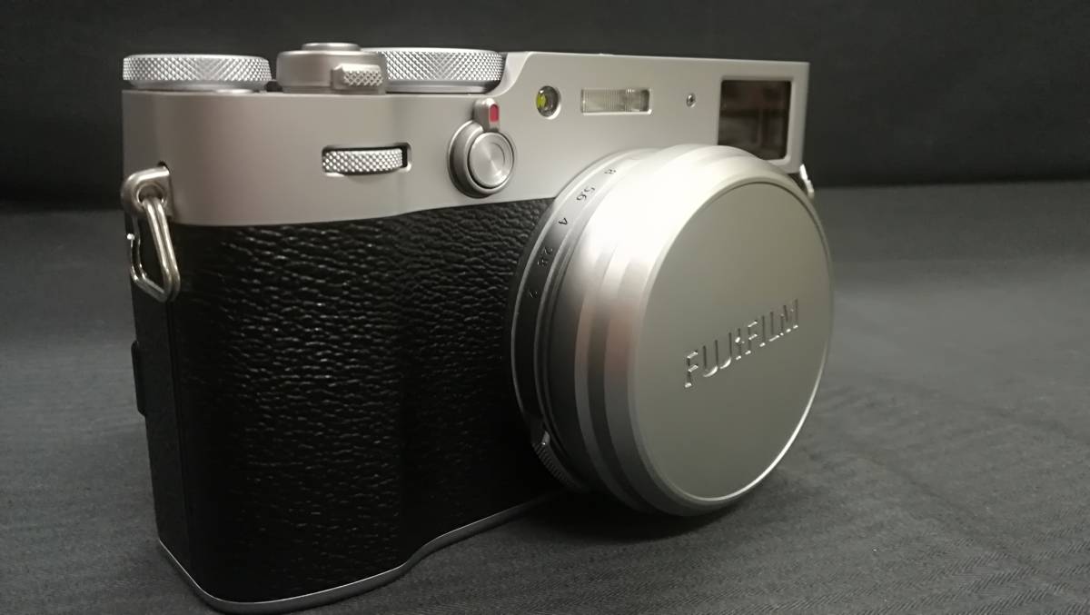 【美品♪】FUJIFILM 富士フィルム X100V 2610万画素 デジタルカメラ シルバー/動作品_画像3