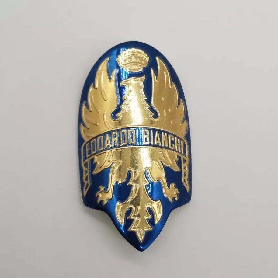 BIANCH emblem sticker navy 