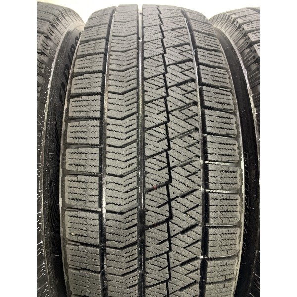 2019年製 8分山 ブリヂストン BLIZZAK VRX2 195/65R15 91Q 4本/札幌市手渡し可/中古スタッドレスタイヤ(冬タイヤ) ヴォクシー A2_84_画像4