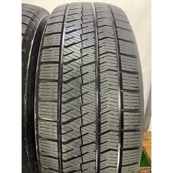 8分山 ブリヂストン BLIZZAK VRX2 225/60R17 99Q 4本/札幌市手渡し可/中古スタッドレスタイヤ(冬タイヤ)アル/ヴェル F_112_画像2