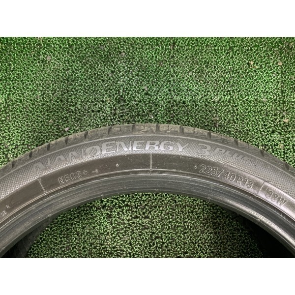 2021年製 7分山 TOYO NANOENERGY 3 PLUS 225/40R18 88W 2本/札幌市手渡し可/中古オンロードタイヤ(夏タイヤ)カローラスポーツ F_Q_93_画像8