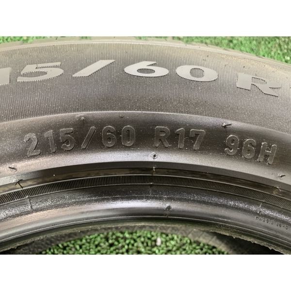 2020年製 8分山 PIRELLI P7 EVO 215/60R17 96H 4本/札幌市手渡し可/中古オンロードタイヤ(夏タイヤ)C-HR F_98_画像10