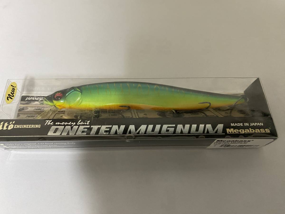 ★★メガバスMEGABASS★ワンテン マグナム ONETEN MUGNUM★ホットタイガー HOT TIGER ★130mm 5/8oz★伊藤由樹