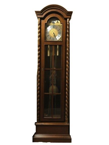 【直接引き取り限定】ホールクロック Lauris ラウリス 柱時計 置き時計 フロア時計 振り子式 分銅式 重錘式 機械式 2針_画像1