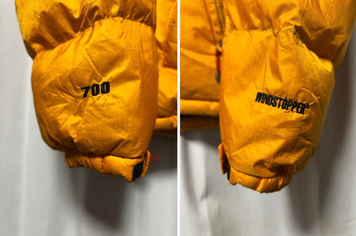 [THE NORTH FACE] Baltro バルトロ Summit series WindStopper 700 ノース フェイス ダウン ジャケット YL M_画像2