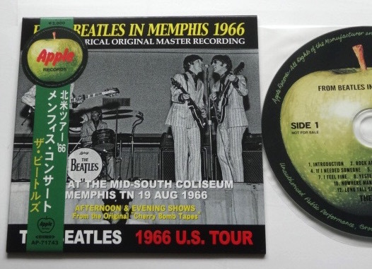 紙ジャケ★ビートルズ・メンフィス・コンサート 1966 / From Beatles In Memphis 1966★THE BEATLES_画像1