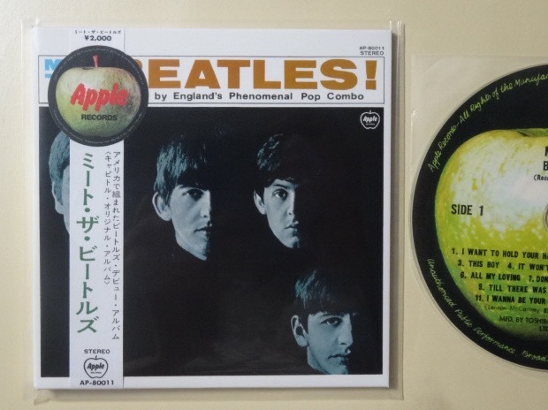 紙ジャケ★米編集/MEET THE BEATLES/ミート・ザ・ビートルズ★US★紙ジャケット_画像1