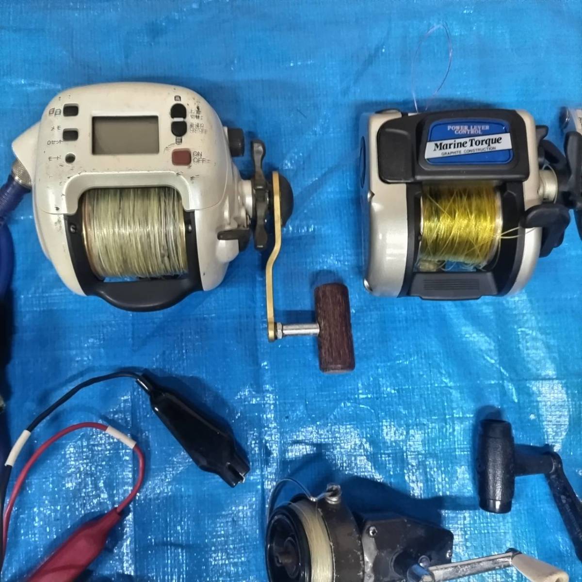 ☆ジャンク 50点 リールまとめ ベイトリール スピニングリール 釣り具 フィッシング Shimano/Daiwa 他(中古品/現状品/保管品)☆_画像6