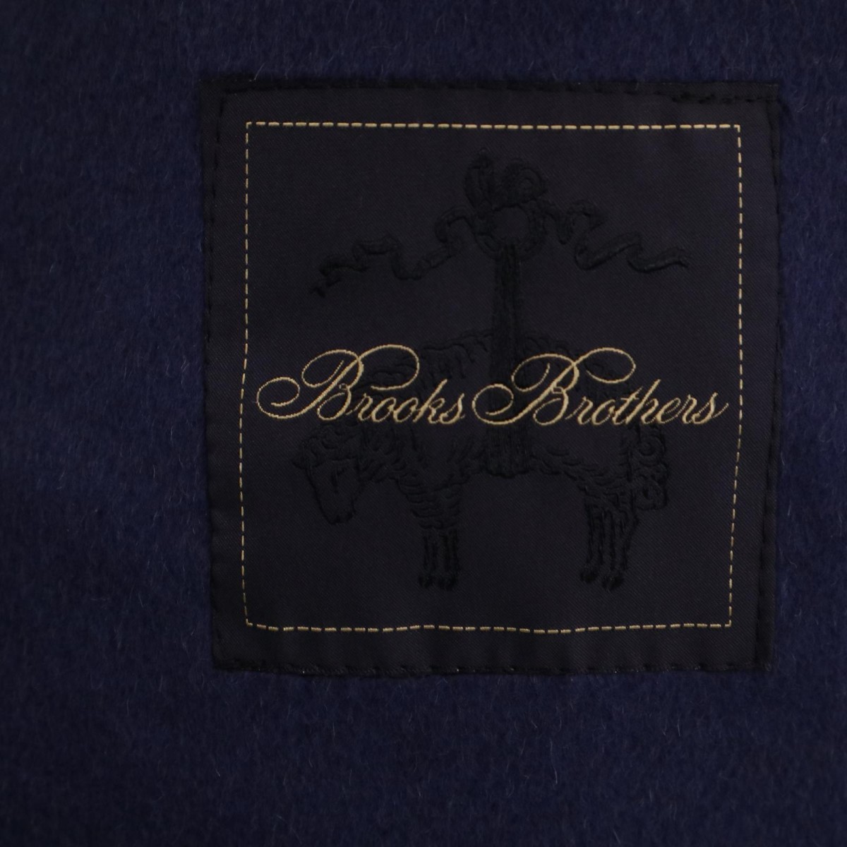 未使用品 Brooks Brothers ブルックス ブラザーズ キャメル 100% ステンカラーコート 表記サイズ40の画像8