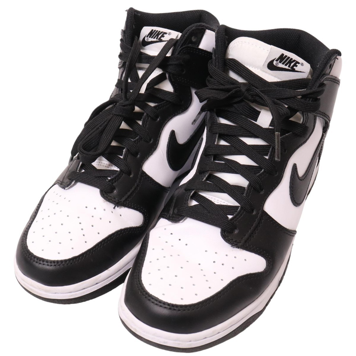 NIKE / DUNK HI RETRO ナイキ ダンク ハイ レトロ レザー スニーカー DD1399-105 表記サイズ9_画像1