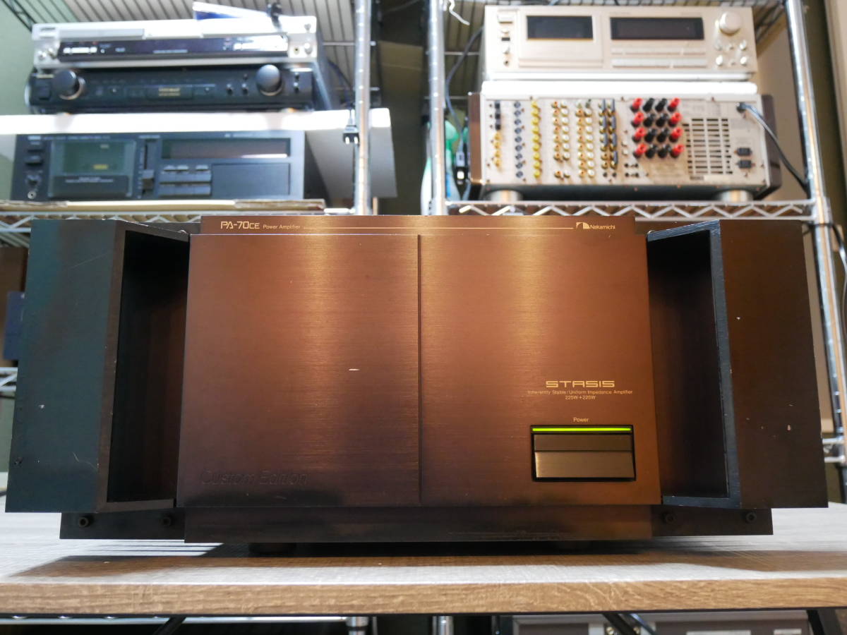 ナカミチ　Nakamichi　PAー７０ce （Custom Edition ）不動弩級パワーアンプ　＜私蔵館エクセレント・セレクション＞_画像4