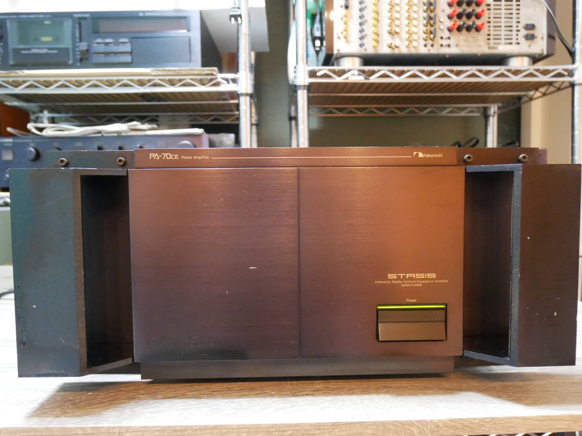 ナカミチ　Nakamichi　PAー７０ce （Custom Edition ）不動弩級パワーアンプ　＜私蔵館エクセレント・セレクション＞_画像1