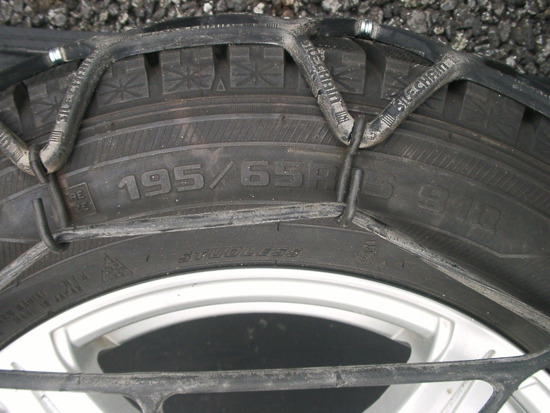 未走行　装着確認のみ　サイルチェーン　SC-232　205/65R14・195/70R14・195/65R15も装着可能　在庫処分_画像6