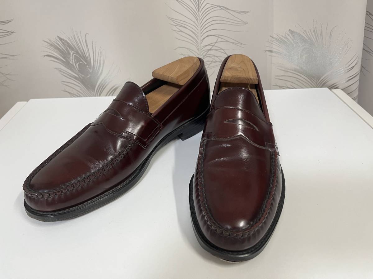 USA製 フローシャイム / FLORSHEIM インペリアル コイン(ペニー)ローファー US9D (27.0cm)・無印シューキーパー付_画像1