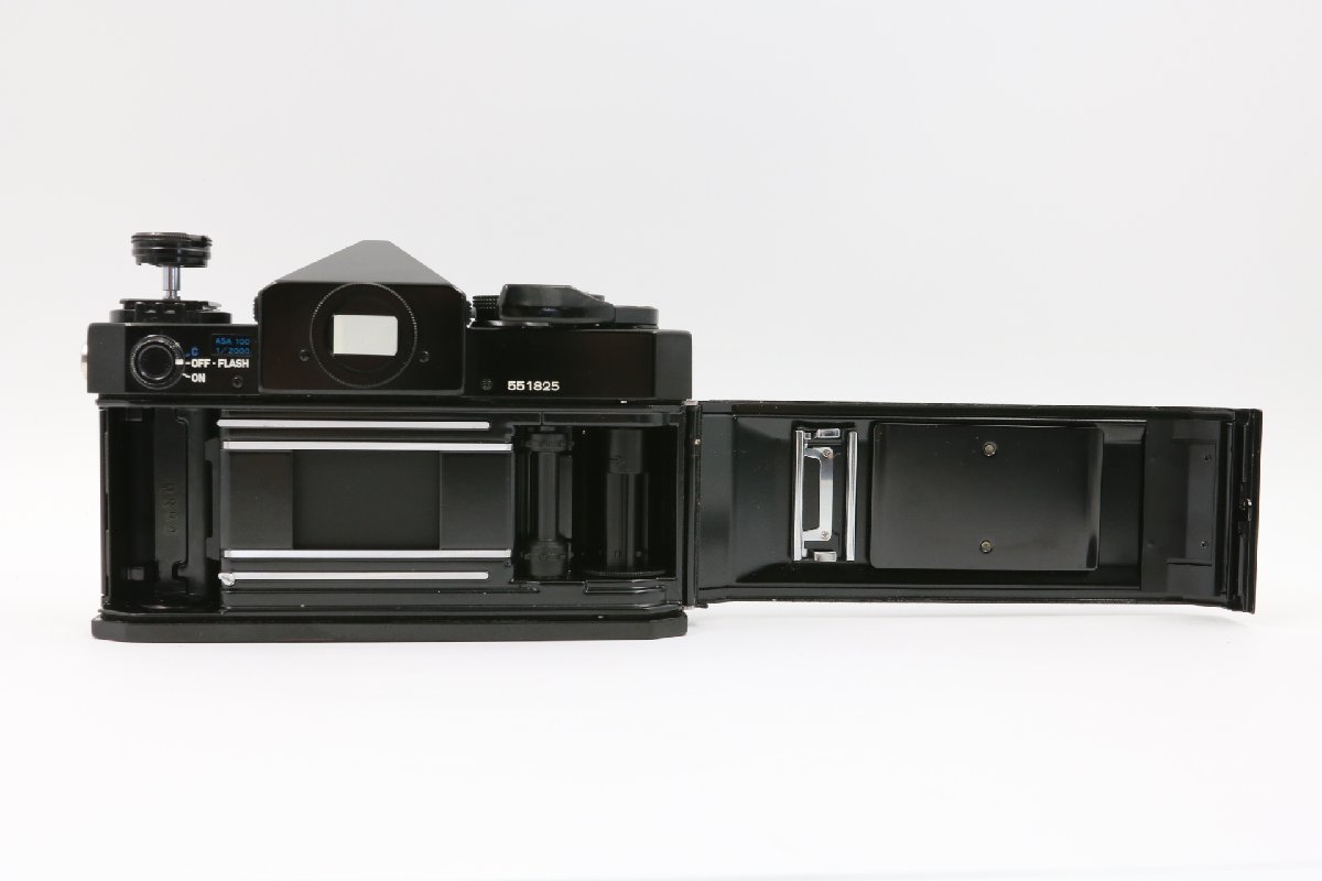 《動作保証》 Canon キャノン F-1 後期 Late Model アイレベル ブラック ボディ 一眼レフ フィルム カメラ_画像8
