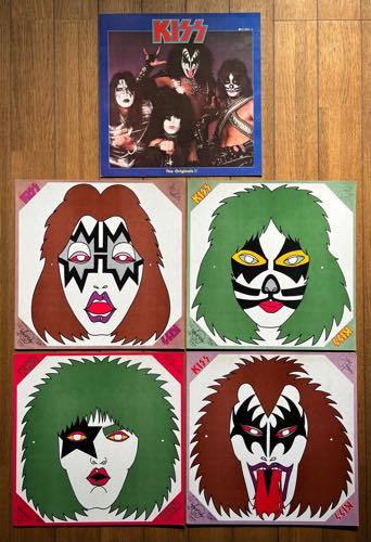 日本盤 国内盤 特典 付属 KISS / THE ORIGINAL Ⅱ レコード キッス 続・地獄の全貌 ブックレット ペーパーマスク のみ_画像1