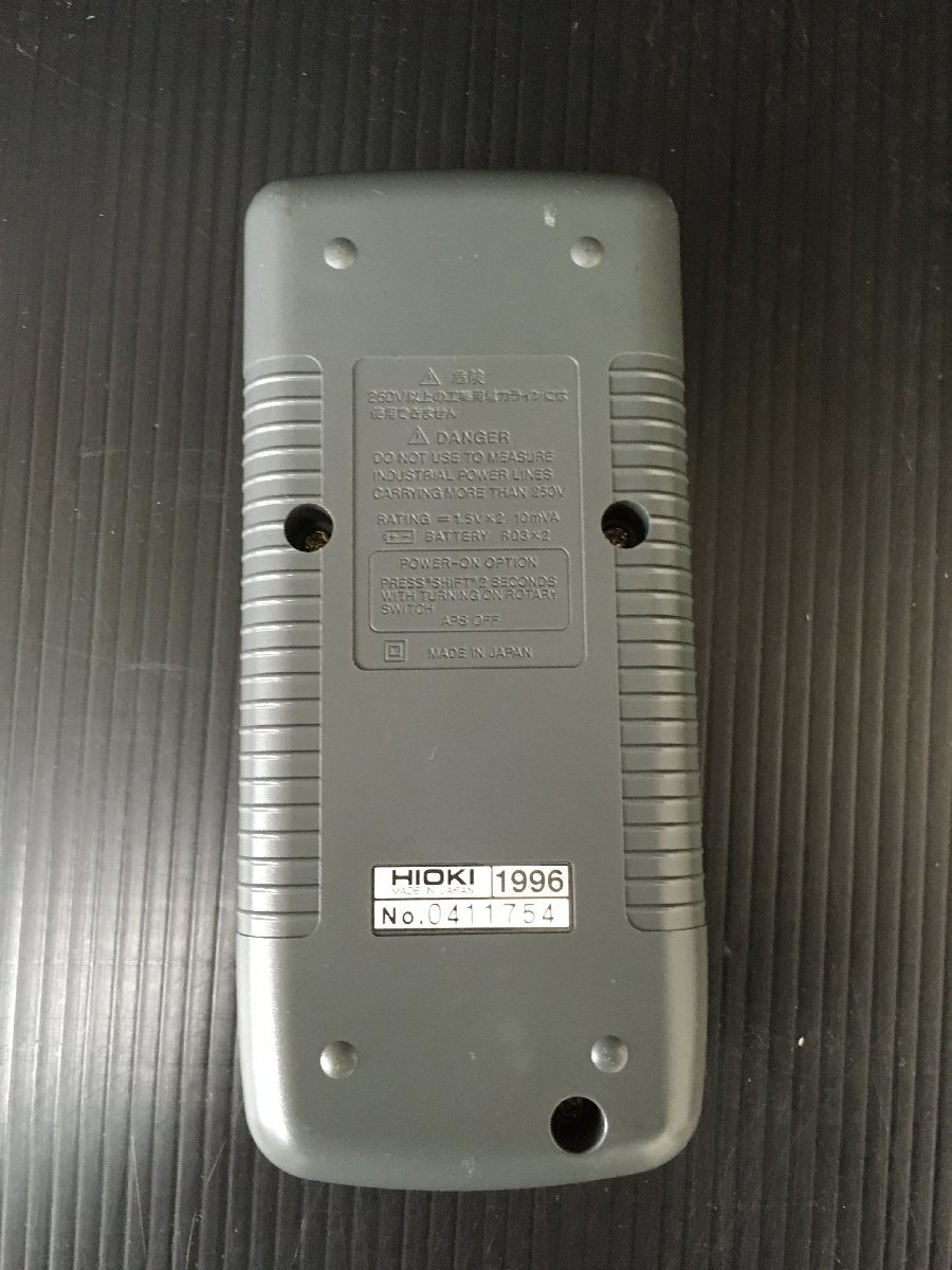 【中古品】HIOKI　デジタルハイテスター　3256　T2202　ITM0YH79J5OG_画像5