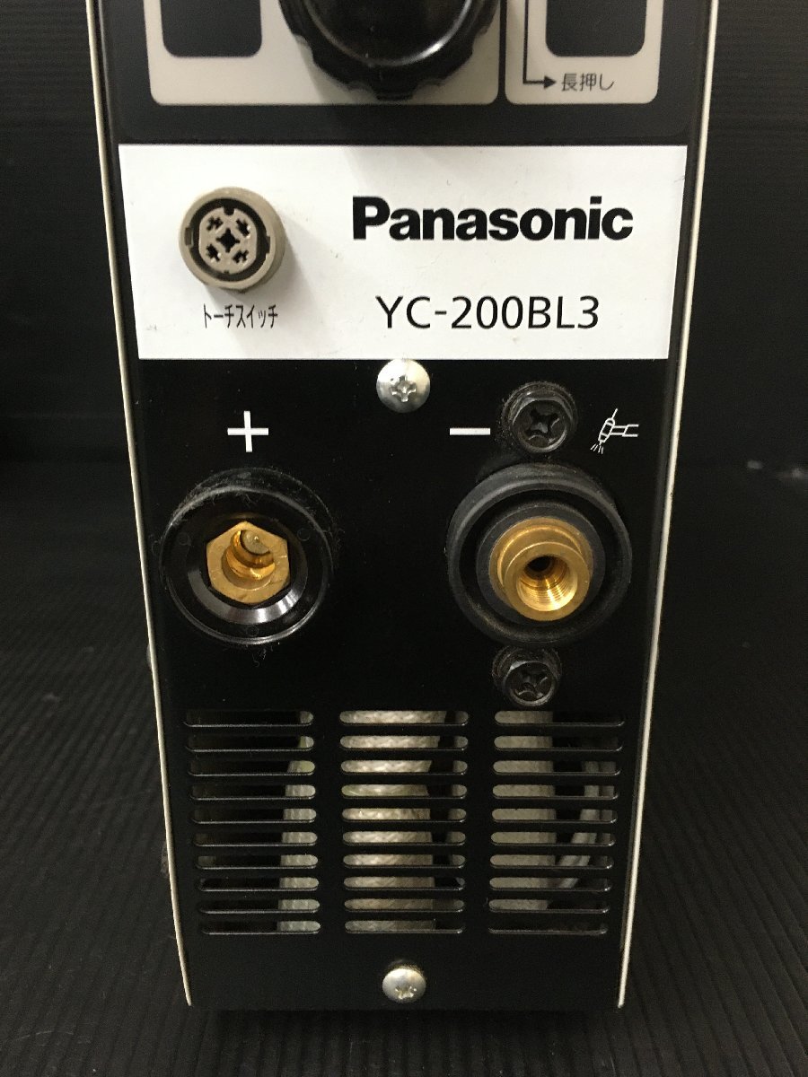 【中古品】Panasonic(パナソニック) フルデジタル直流TIG溶接機 YC-200BL3　T2303　IT44KL5MMP6A_画像4