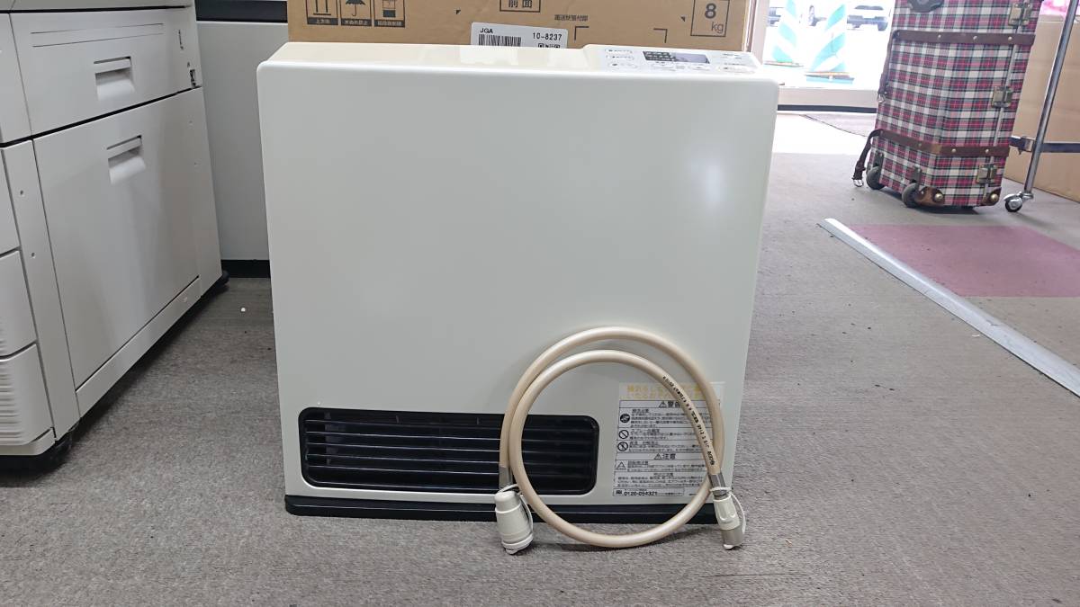 札幌店舗受取限定 Rinnai リンナイ ガスファンヒーター 都市ガス SRC-365E ガスコード ガス 2020年製 家庭用 ※動作確認済み