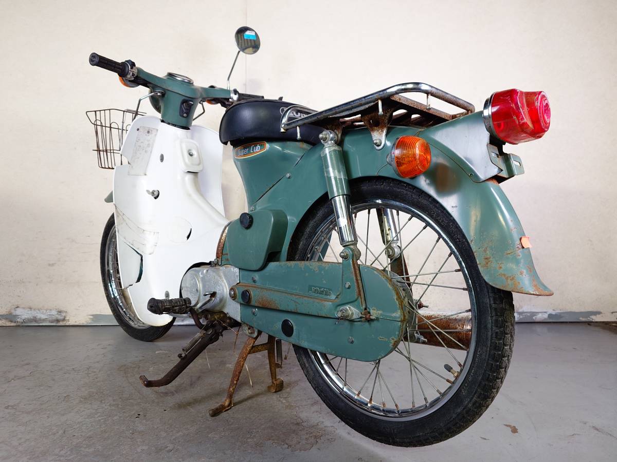 【HONDA Super Cub 50 スーパーカブ50 C50】始動確認済み 書類付 旧車 6V センターチョーク 原付 鉄カブ 78年？【埼玉/熊谷】N813の画像6