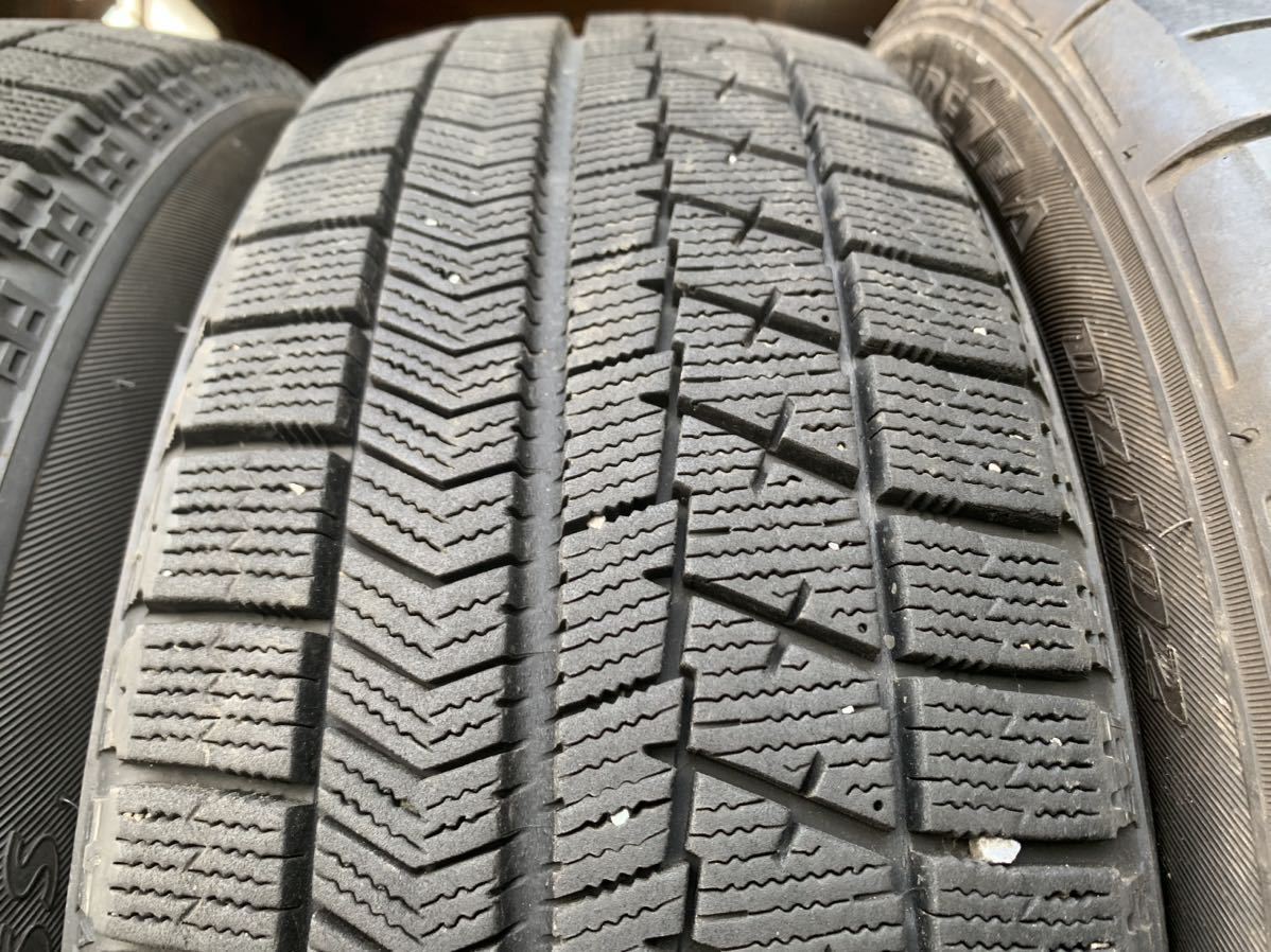 バリ山 スタッドレス4本セット ブリヂストン BLIZZAK VRX 185/60R15_画像2