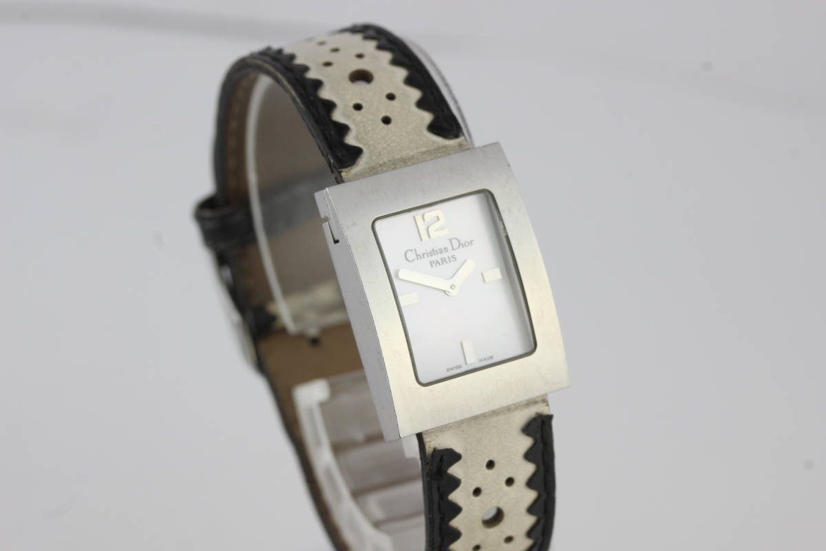 6460円 Christian Dior ディオール マリス D78-109 シェル文字盤 6460円 Christian Dior ディオール マリス D78-109 シェル文字盤