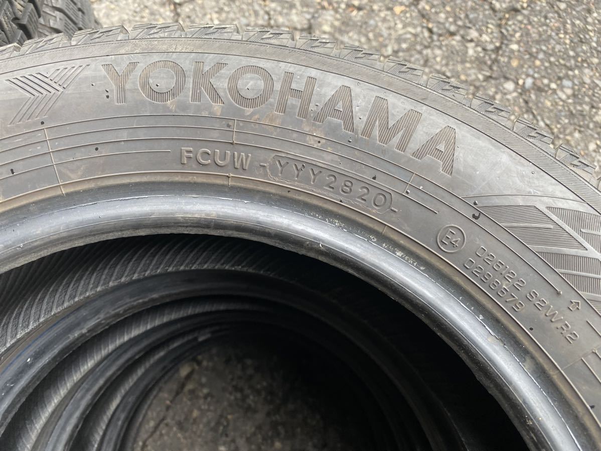 A3466　送料無料☆深溝スタッドレス　YOKOHAMA アイスガード IG60　165/70R14 81Q　4本価格　2020年製_画像4