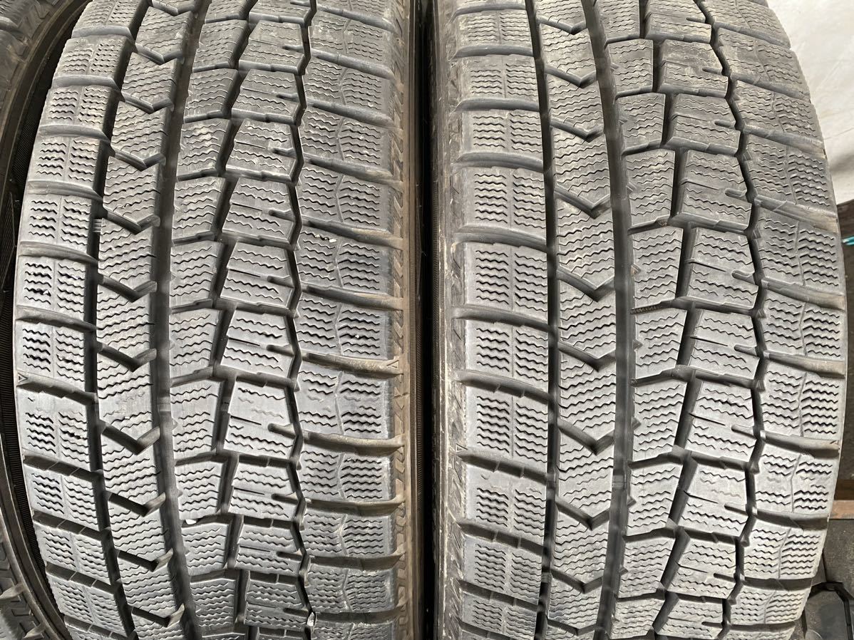 P3481　送料無料☆深溝スタッドレス　DUNLOP WINTER MAXX WM02　214/45R17 87Q　4本価格　2018年製_画像3