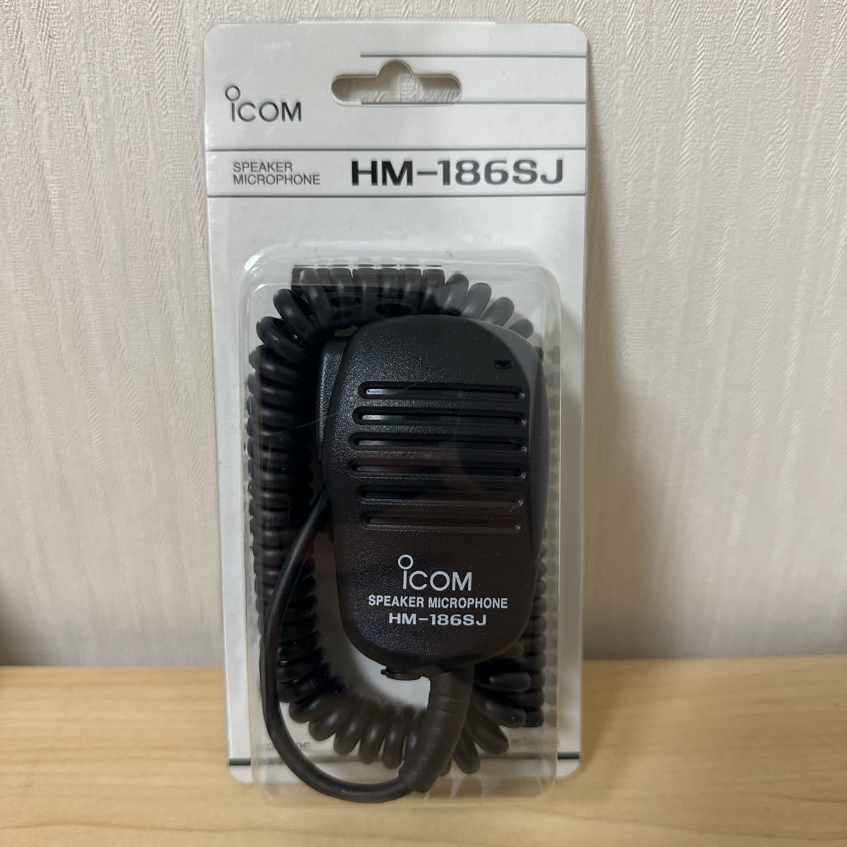 アイコム ICOM HM 186 sSJ 無線機 スピーカーマイク _画像1