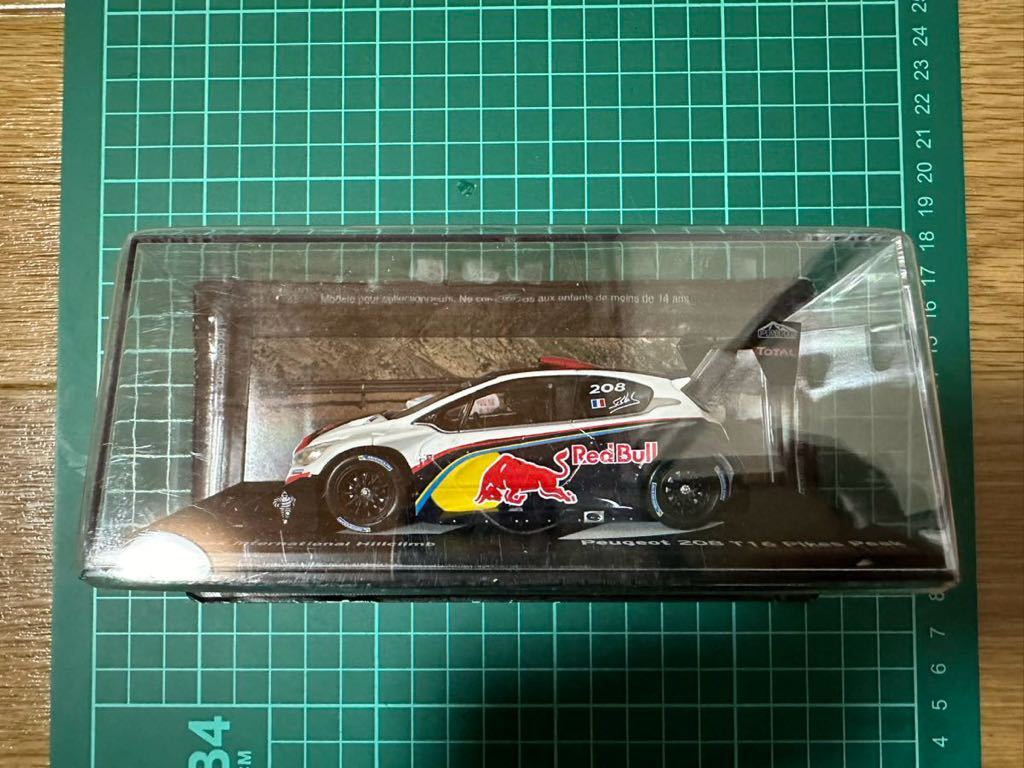 デアゴスティーニ ラリーカーコレクション 1/43 Peugeot 208 T16 Pikes Peak_画像1