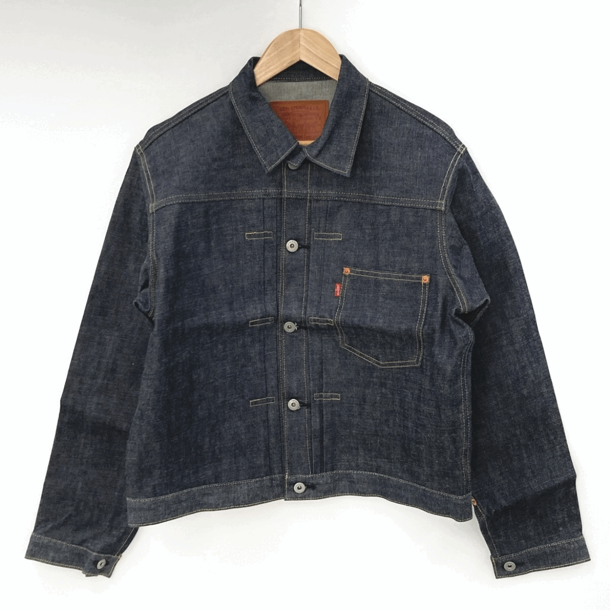 デッドストック 日本製 40s 復刻 LEVI’S 71506XX 506 40 M 新品 1st デニムジャケット カバーオール Gジャン 初代 ファースト 大戦モデル_画像1