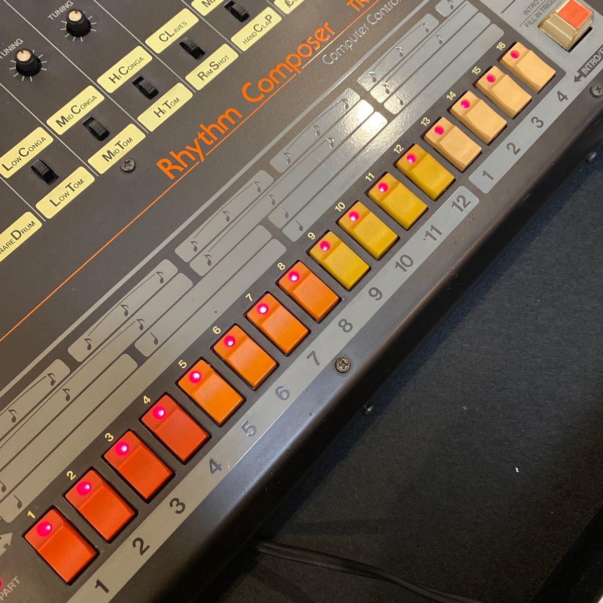 Roland TR-808 ローランド リズムマシン　音源モジュール　シンセサイザー　アナログシンセ_画像4