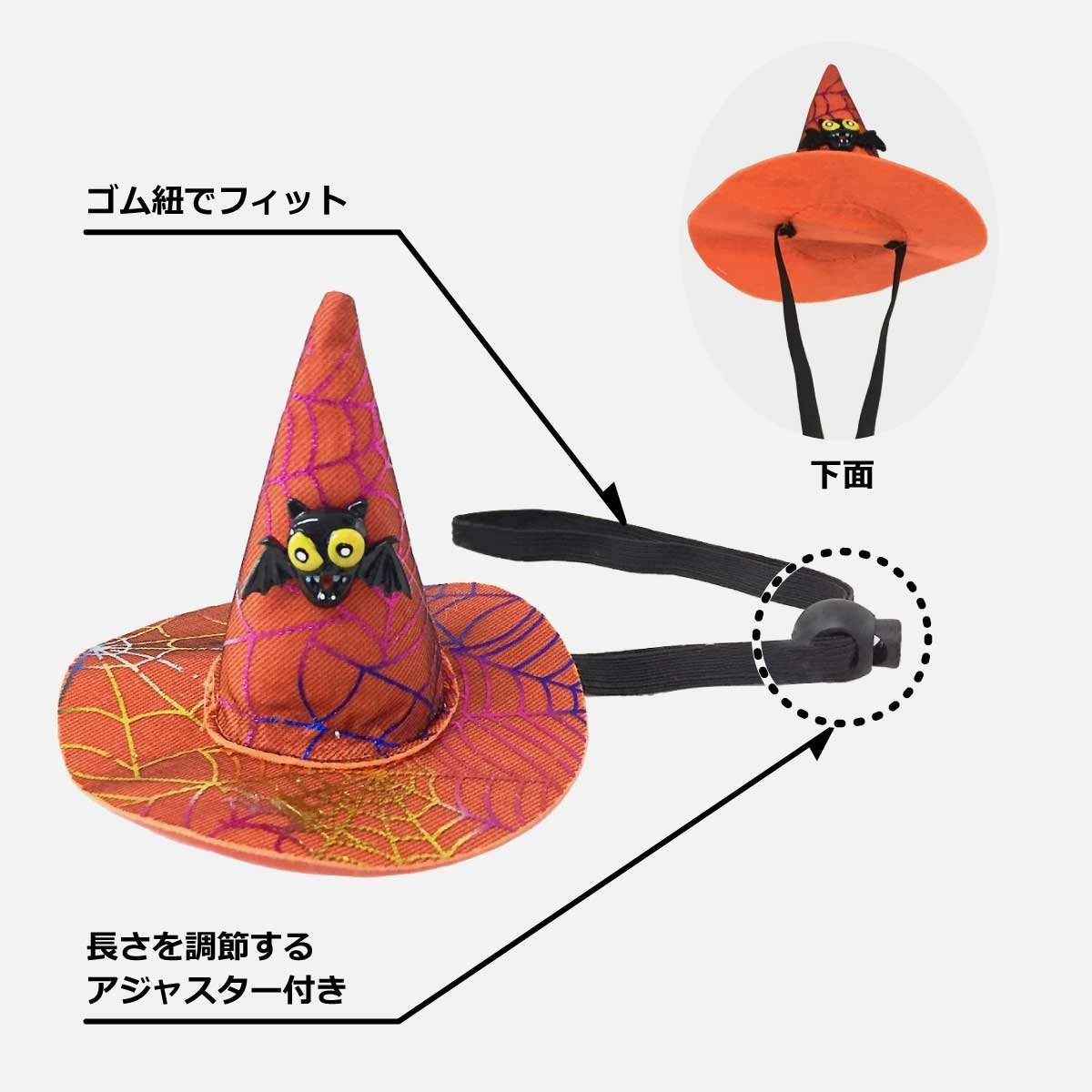 H10752-B1[ goods with special circumstances ][ new goods ] Halloween pet hat ..... woman black pumpkin costume fancy dress dog cat costume Event party 