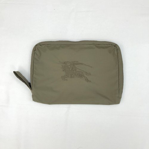 G-031 BURBERRY 3L ジャケット・アウター 美品 メンズ カーキ レインコート トレンチコート 携帯ポーチ付き [中古品]_画像6