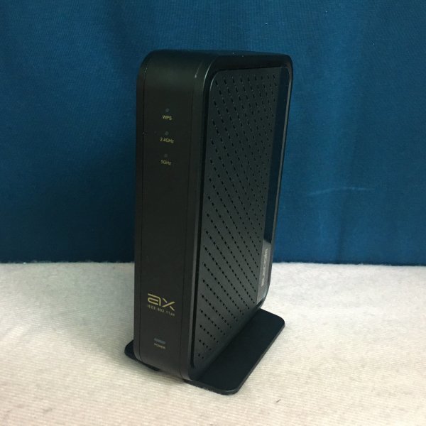 HB01178（送料無料）【アウトレット品】エレコム 無線LANルーター Wi-Fi6対応 4804+574Mbps 11ax IPv6(IPoE)対応 ブラック WRC-X5400GS_画像2