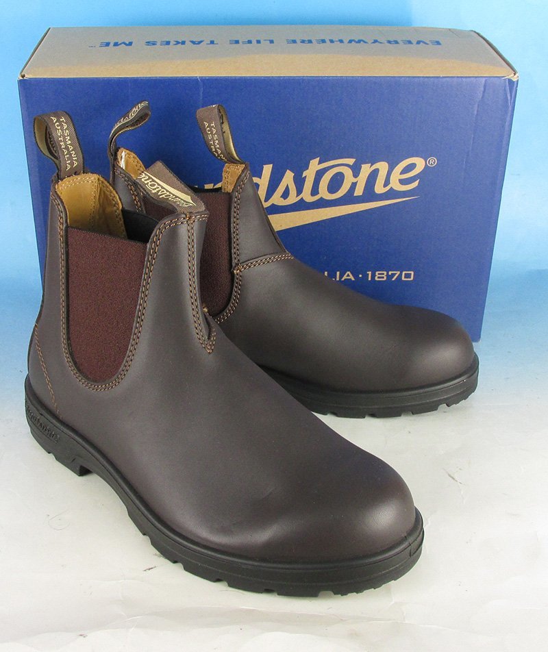 FF15375 BLUNDSTONE ブランドストーン ELASTIC SIDED BOOT サイドゴアブーツ AUS/UK 7 1/2 ウォルナット 未使用_画像1