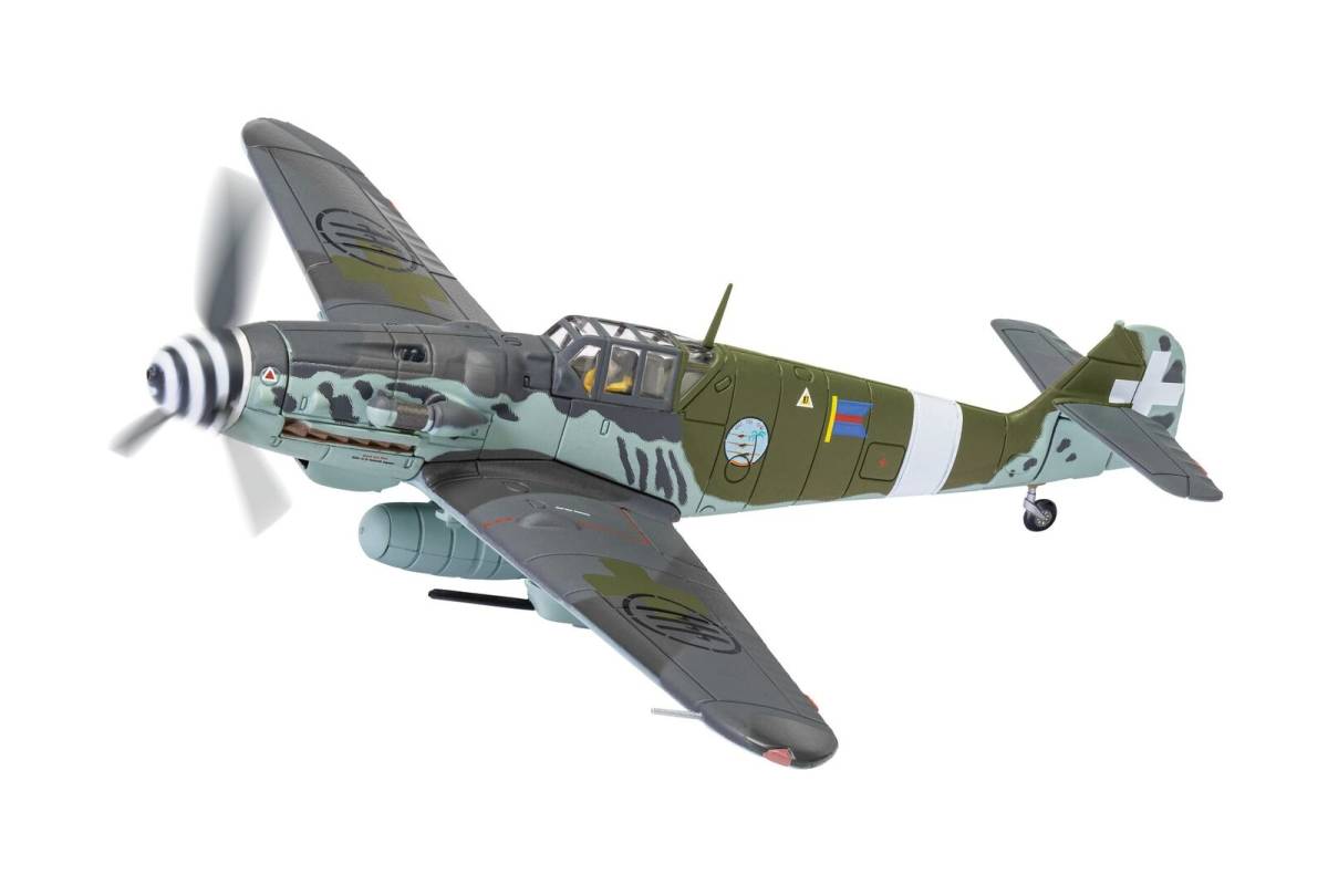 送料無料 Corgi Aviation AA27112 メッサーシュミット Me109G-6 マッジョーレ・アントニオ・ヴィッツォット コーギー