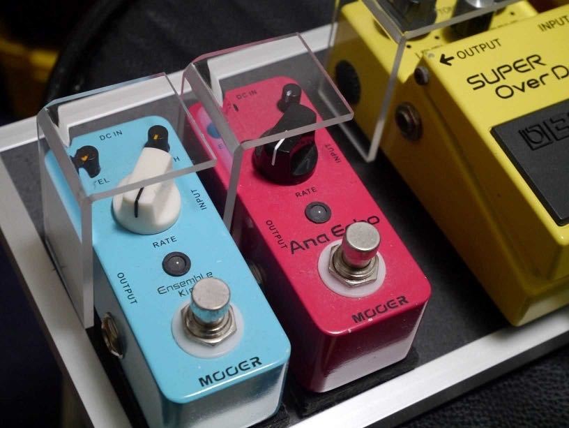 ミニサイズエフェクター用 エフェクターブラ ミニ 検）BOSS MXR Klon TS Xotic OneContorol EP SLの画像4