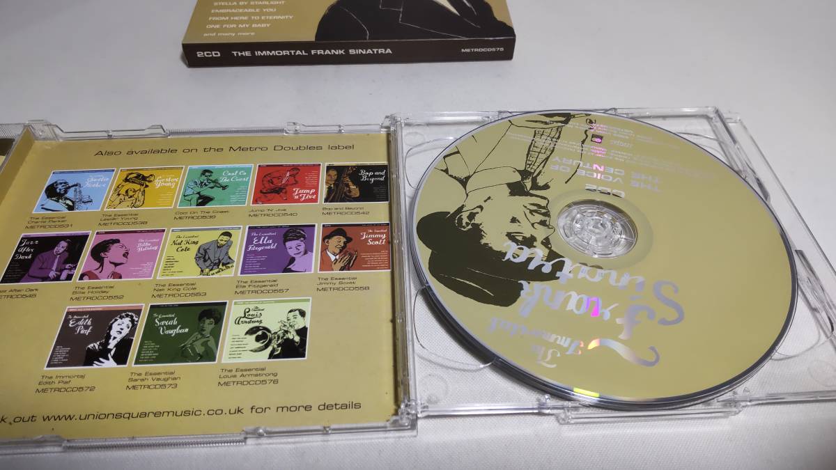 A2392  『CD』 The Immortal Frank Sinatra 2枚組 フランクシナトラ 輸入盤の画像4