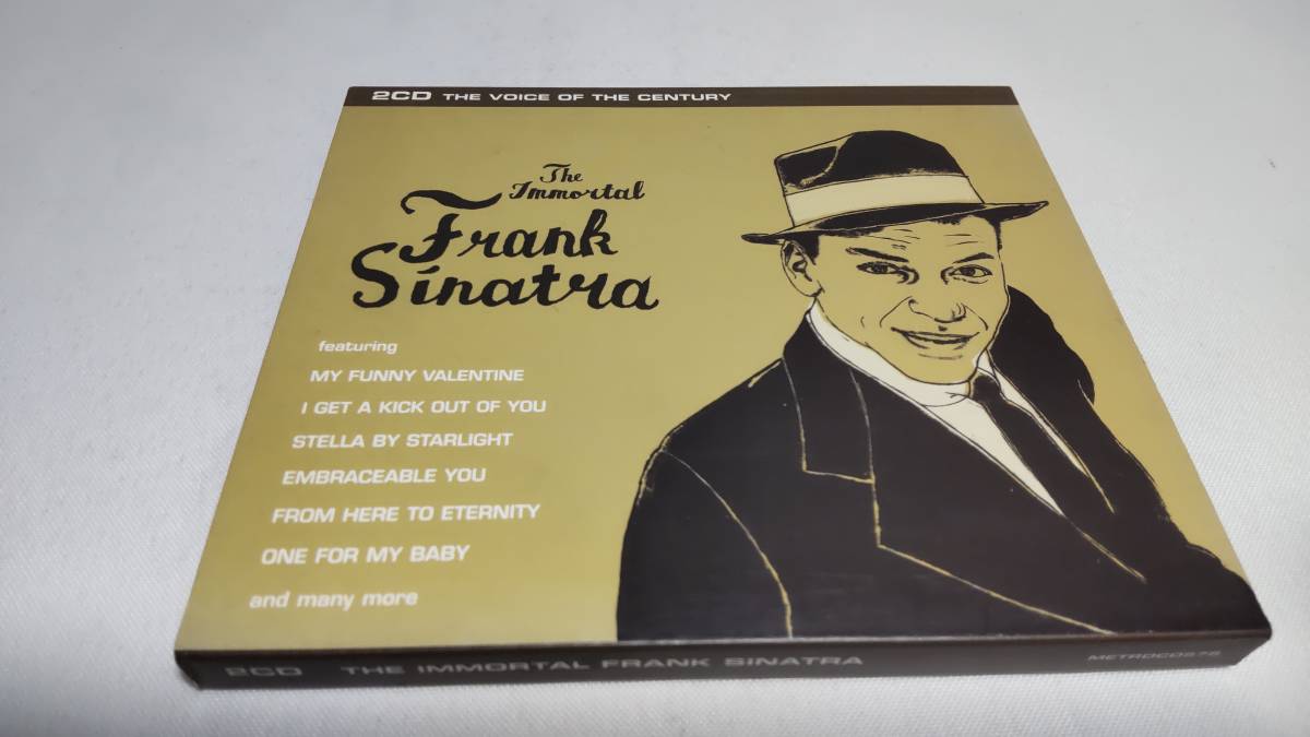 A2392  『CD』 The Immortal Frank Sinatra 2枚組 フランクシナトラ 輸入盤の画像1